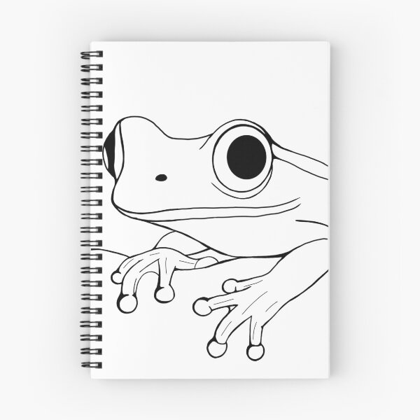 Item preview, Tree Frog Line Art designed and sold by PlusVacuumm.