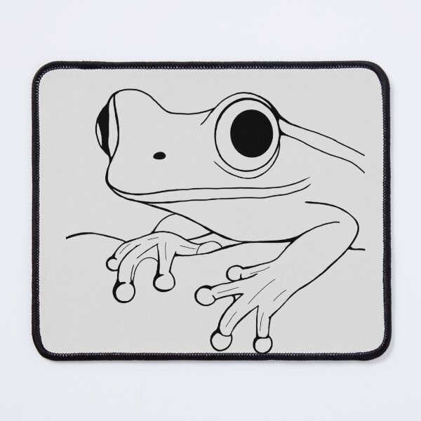 Item preview, Tree Frog Line Art designed and sold by PlusVacuumm.
