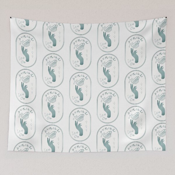 Item preview, Suriel Tea Company Blue Gradient designed and sold by elizabethhillia.