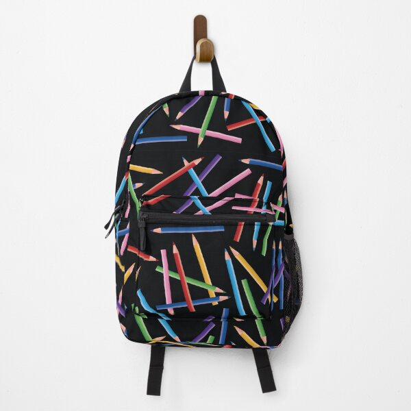 Item preview, Colored Pencils Mess Pattern designed and sold by wendymariemedia.