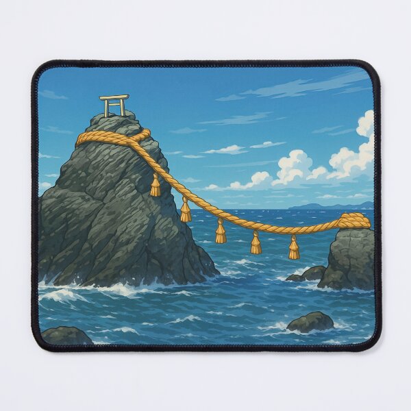 Item preview, Meoto Iwa at Futami Okitama shrine designed and sold by Takeda-art.