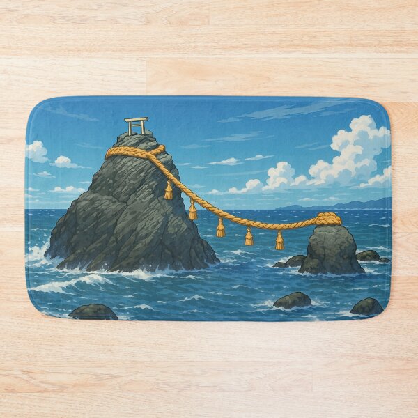 Item preview, Meoto Iwa at Futami Okitama shrine designed and sold by Takeda-art.