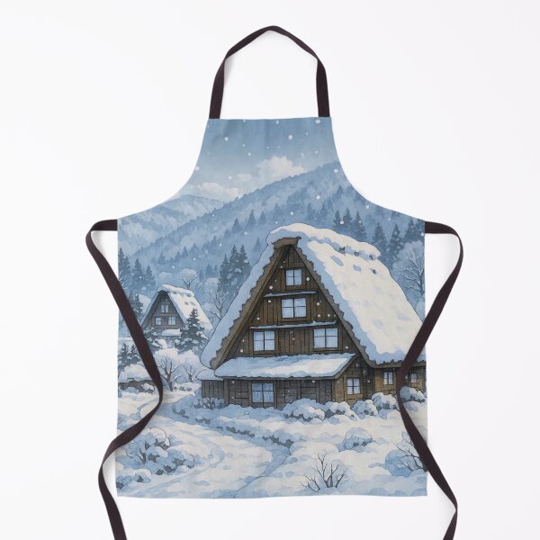 Item preview, Shirakawago Village at Winter designed and sold by Takeda-art.