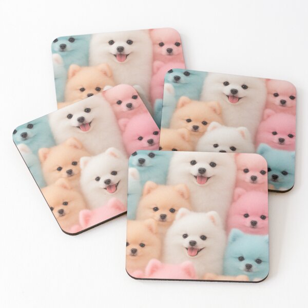 Item preview, Cute Dogs Pastel | wallpaper for Men and Women designed and sold by wallsandpatts.