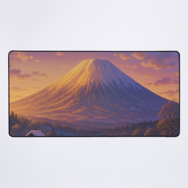 Item preview, Sunset at Mount Yotei designed and sold by Takeda-art.