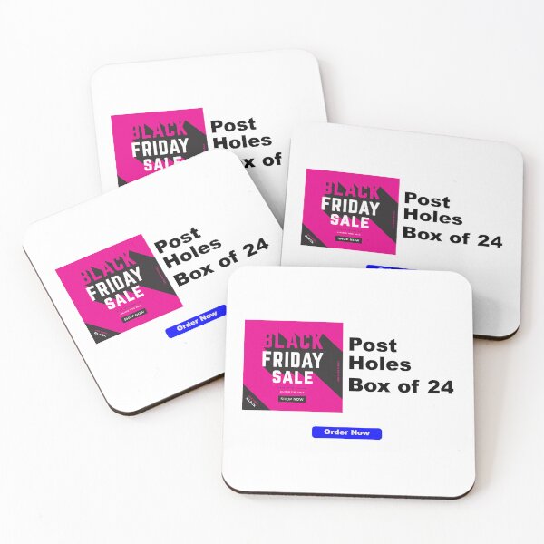 Item preview, Post Holes For Sale! designed and sold by JenGo Creative.