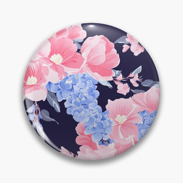 Item preview, Sweet Blossoms at Night Japanese Kimono designed and sold by Mermaid's Whimsy.