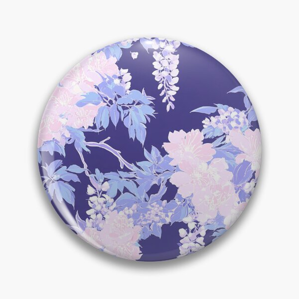 Item preview, Wisteria & Blossoms Japanese Kimono designed and sold by Mermaid's Whimsy.