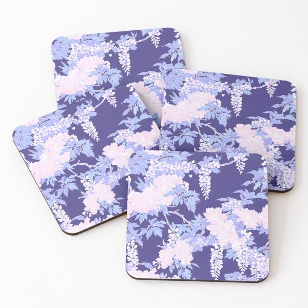 Item preview, Wisteria & Blossoms Japanese Kimono designed and sold by Mermaid's Whimsy.