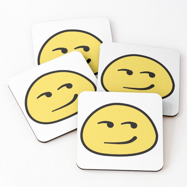 Item preview, Smirking Face Emoji designed and sold by FTYCuteDesign.