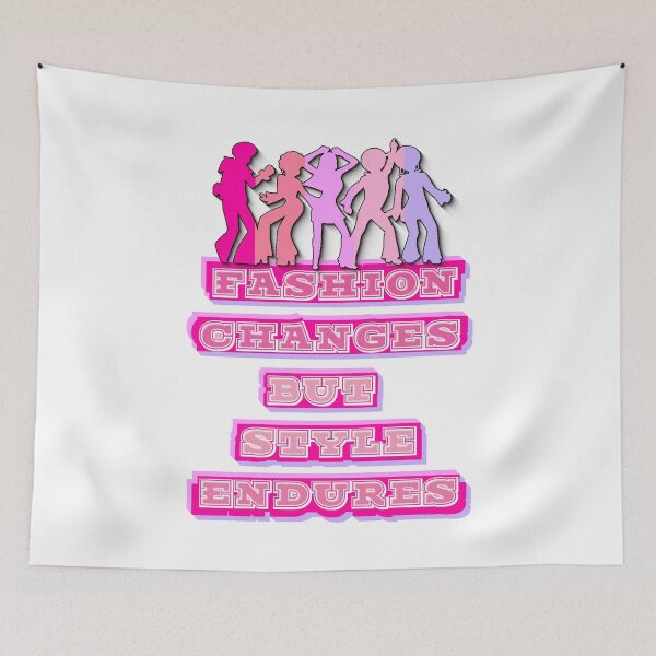 Item preview, Timeless Style Quote – Fashion Changes But Style Endures Typography designed and sold by ArtsyExplorer.