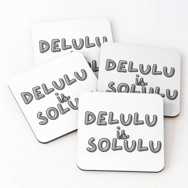 Item preview, Delulu Is the Solulu Trending Design designed and sold by onesarcastic.