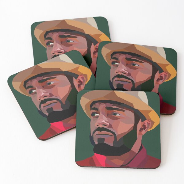 Item preview, Portrait of a Man, Hat & Red shirt by Chris Corish designed and sold by CrookedPaintbrushStudios .
