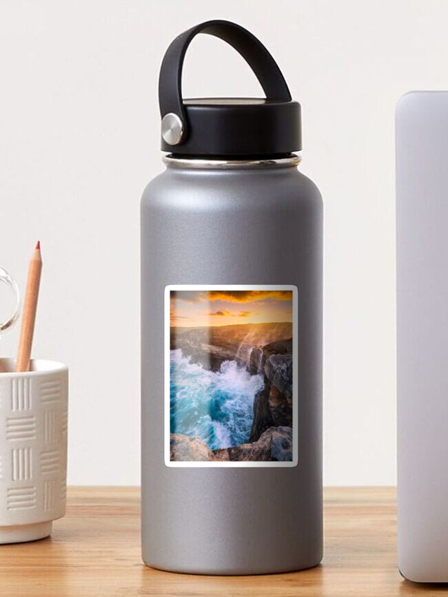 Thumbnail 1 of 3, Sticker, Curracurrong Falls, Eagle Rock, Royal National Park, New South Wales, Australia designed and sold by Chockstone.
