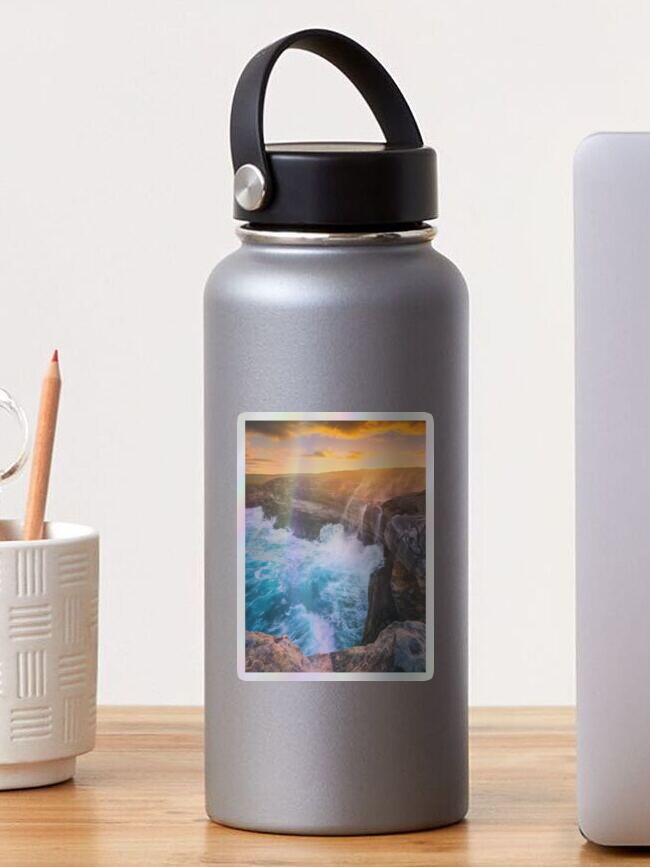 Thumbnail 1 of 4, Sticker, Curracurrong Falls, Eagle Rock, Royal National Park, New South Wales, Australia designed and sold by Chockstone.