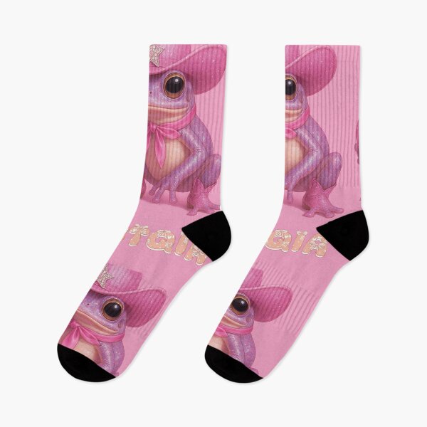 Item preview, pink glitter frog, pride month designed and sold by Mauswohn.