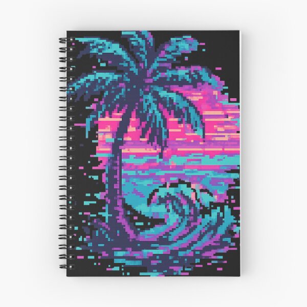 Item preview, Data Corrupted – Glitched Tropic Y2K Tee designed and sold by Laugh & Rewind .