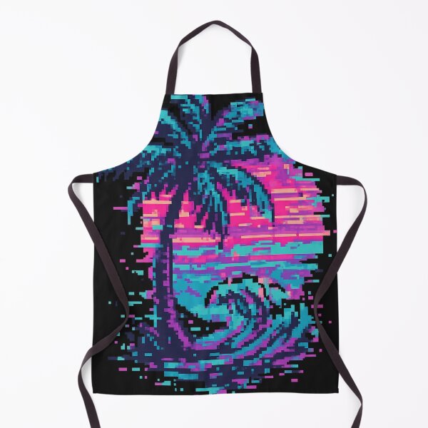 Item preview, Data Corrupted – Glitched Tropic Y2K Tee designed and sold by Laugh & Rewind .