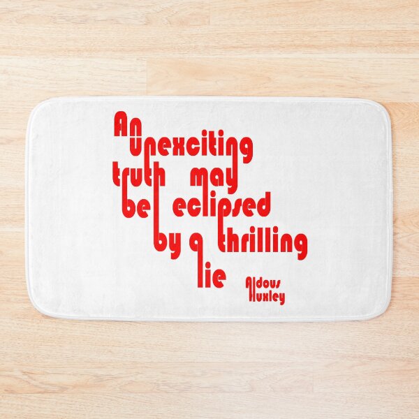 Item preview, Quote Aldous Huxley: Lie & Truth designed and sold by BeJahMan.