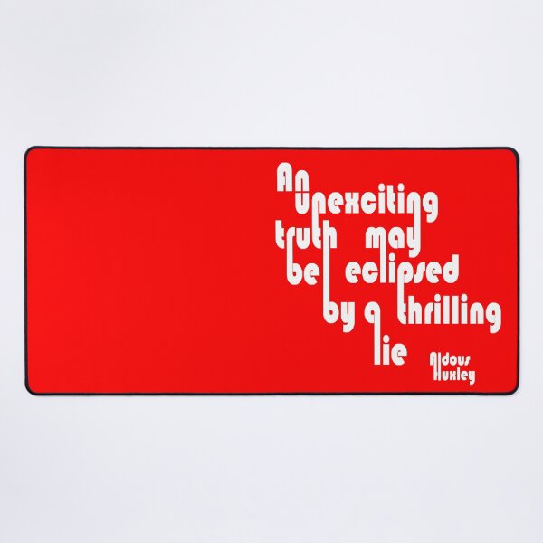 Item preview, Quote Aldous Huxley: Lie & Truth designed and sold by BeJahMan.