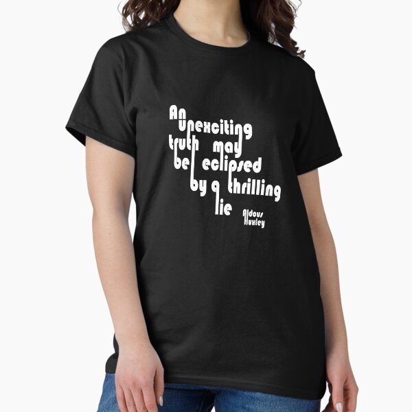 Item preview, Quote Aldous Huxley: Lie & Truth designed and sold by BeJahMan.