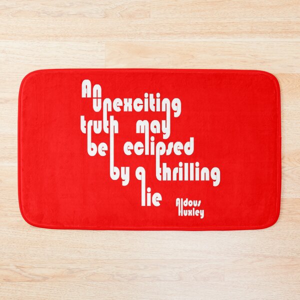 Item preview, Quote Aldous Huxley: Lie & Truth designed and sold by BeJahMan.