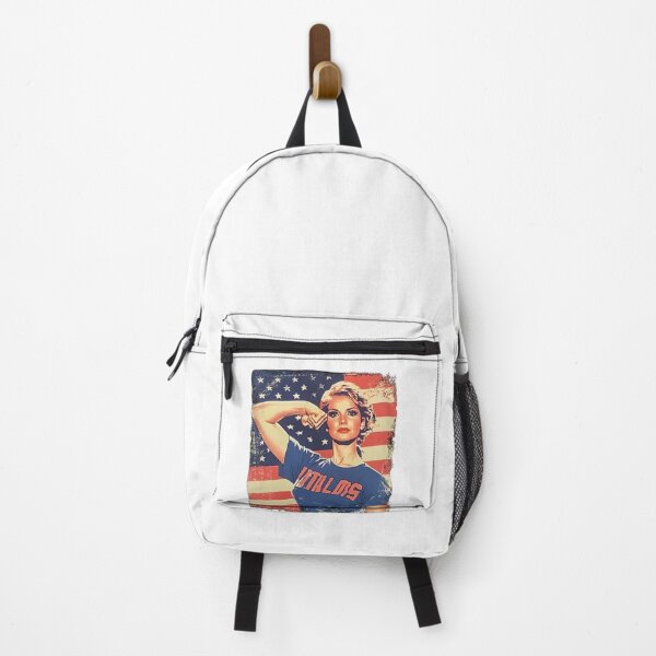Item preview, Rosie the Riveter – We Can Do It USA Tee designed and sold by Ragil-Studio.