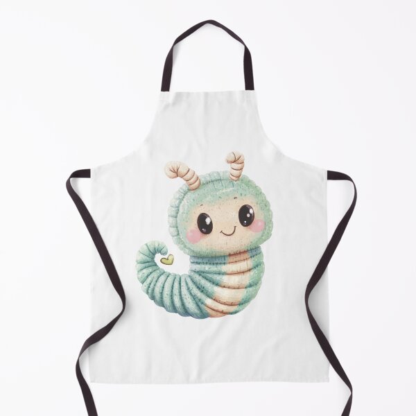 Item preview, Cute Pastel Worry Worm Cartoon Illustration designed and sold by KallyDe.
