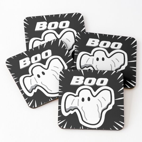 Item preview, BOO cute ghost designed and sold by FTYCuteDesign.