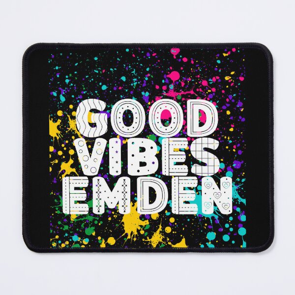 Item preview, Good Vibes Emden Design - Colorful statement for the port city | North Sea fan gift designed and sold by lang-popart.