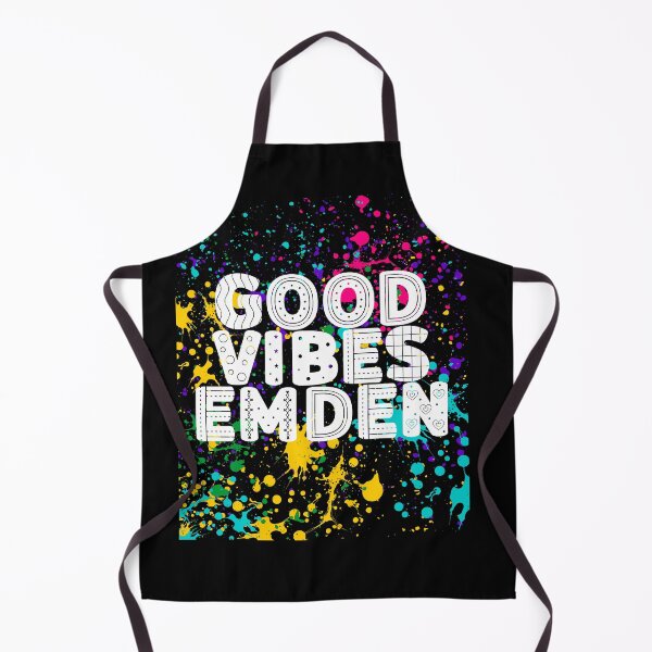Item preview, Good Vibes Emden Design - Colorful statement for the port city | North Sea fan gift designed and sold by lang-popart.