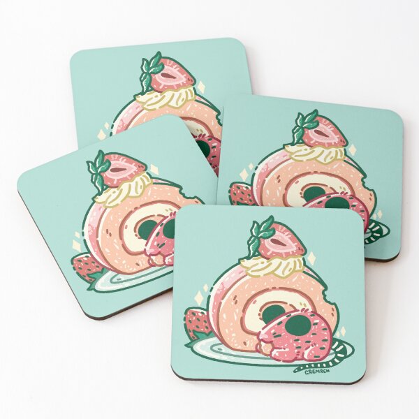 Item preview, Strawberry Roll Cake Mouse designed and sold by Gremren.