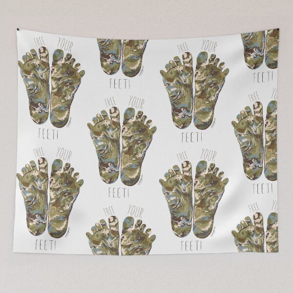Item preview, Free Your Feet - Camo designed and sold by Jay Taylor.