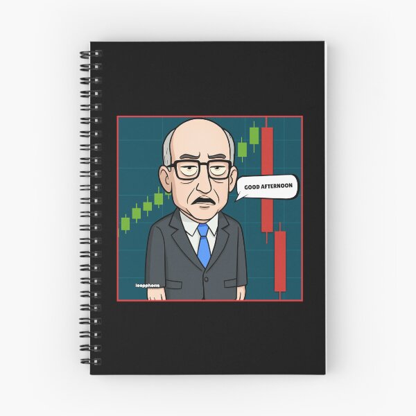 Item preview, He Says “Good Afternoon” — The Market Says Goodbye. designed and sold by loopphoria.