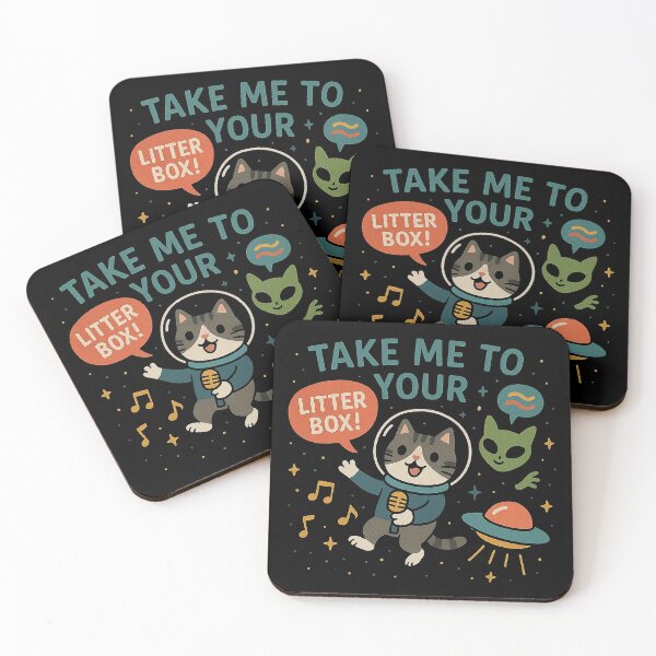 Item preview, Take Me To Your Litter Box, Alien! designed and sold by zzz888.