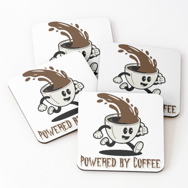 Item preview, Powered by Coffee designed and sold by lazycreationaaa.