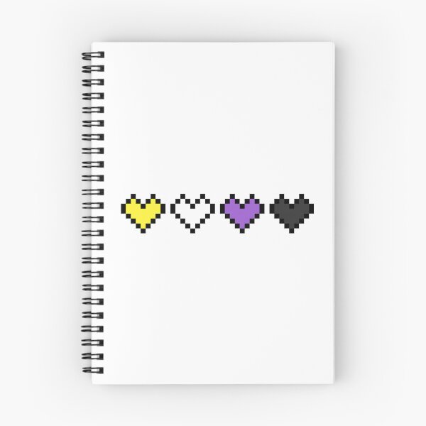 Item preview, Non Binary Pride Hearts designed and sold by lana-sketches.