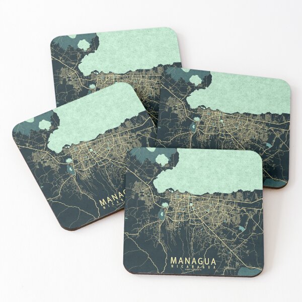 Item preview, Managua City Map of Nicaragua - Summer designed and sold by deMAP.