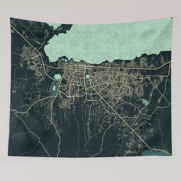 Item preview, Managua City Map of Nicaragua - Summer designed and sold by deMAP.