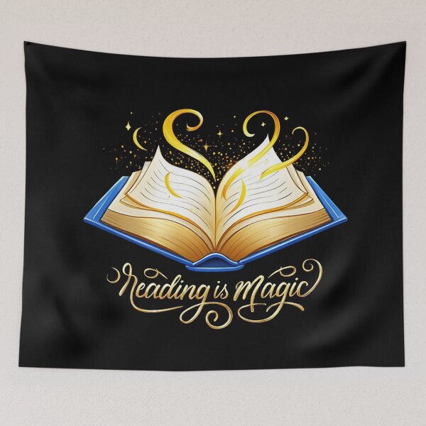 Item preview, Reading is Magic designed and sold by Vintage Designs +.