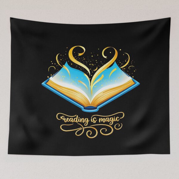 Item preview,  Reading is Magic designed and sold by Vintage Designs +.