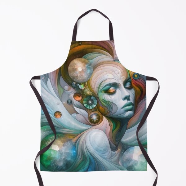 Item preview, art surreal woman magic mysteriously energy colorful love designed and sold by MaciejPetelski.