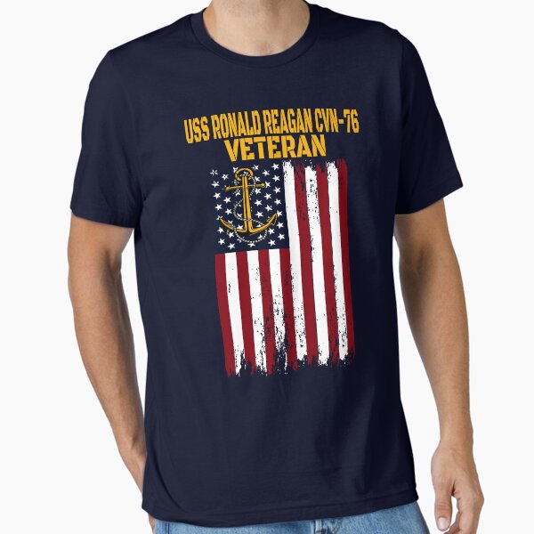 Item preview, USS Ronald Reagan CVN-76 Aircraft Carrier Veteran's Day designed and sold by ArtStudioKY.