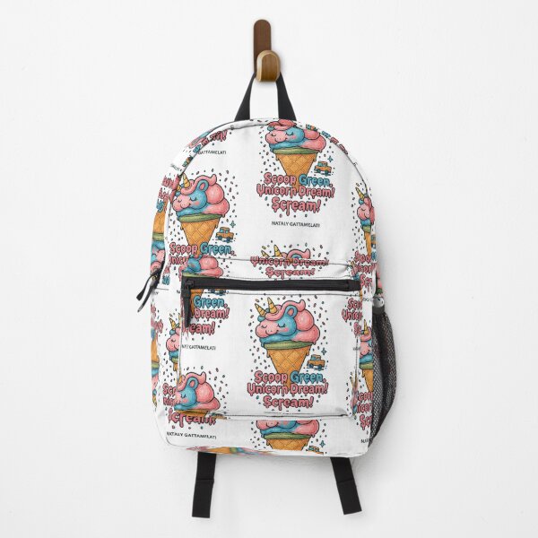 Item preview, Kawaii Unicorn Ice Cream – Cute Pastel Fantasy Design for Girls & Teens designed and sold by natalygattamelati.