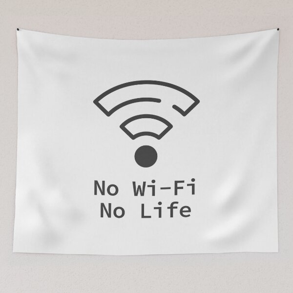Item preview, No Wifi No Life designed and sold by heacindy.
