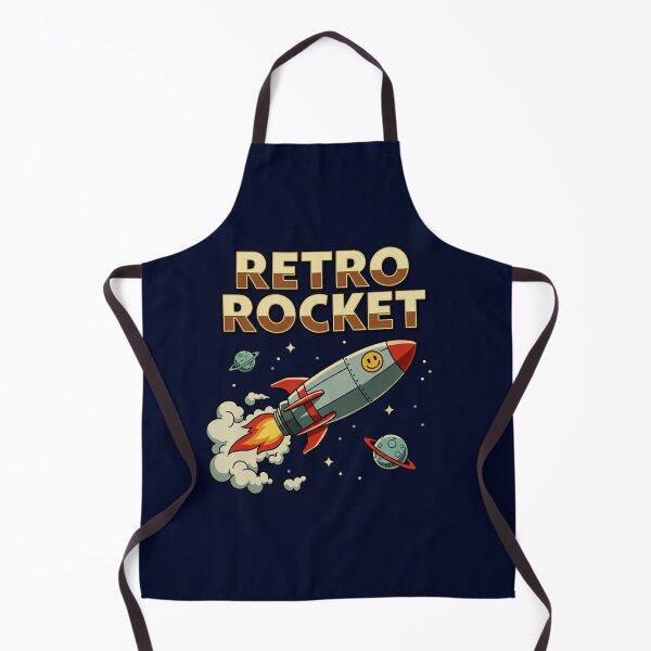 Item preview, Retro rocket designed and sold by Urbanskully.