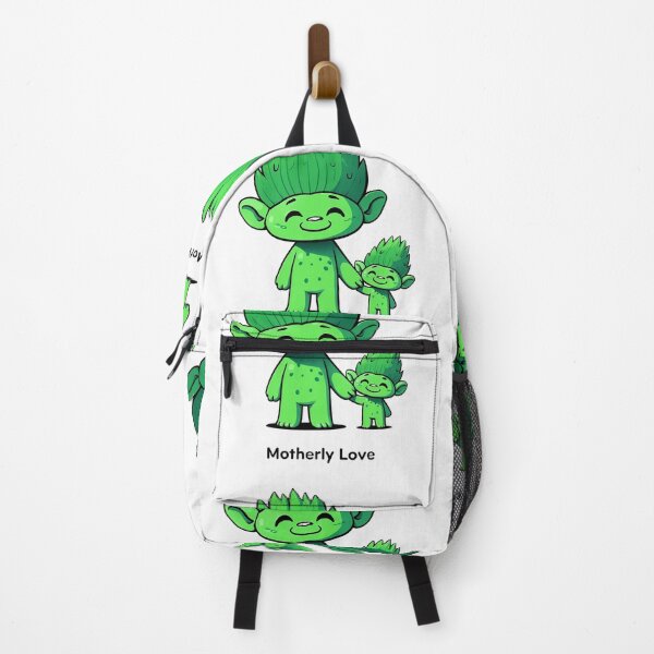 Item preview, Motherly Love cute Troll monster mother and baby design designed and sold by Vintage Designs +.