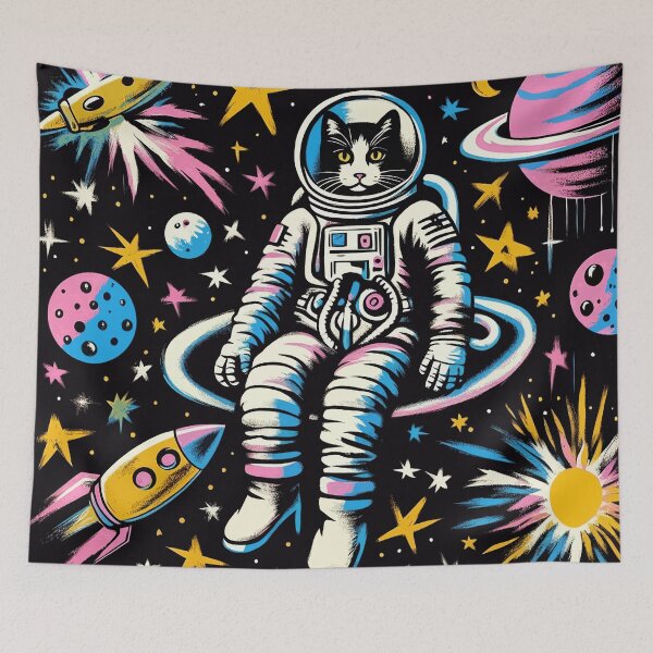 Item preview, Cosmic Kitty Astronaut Adventure designed and sold by zzz888.