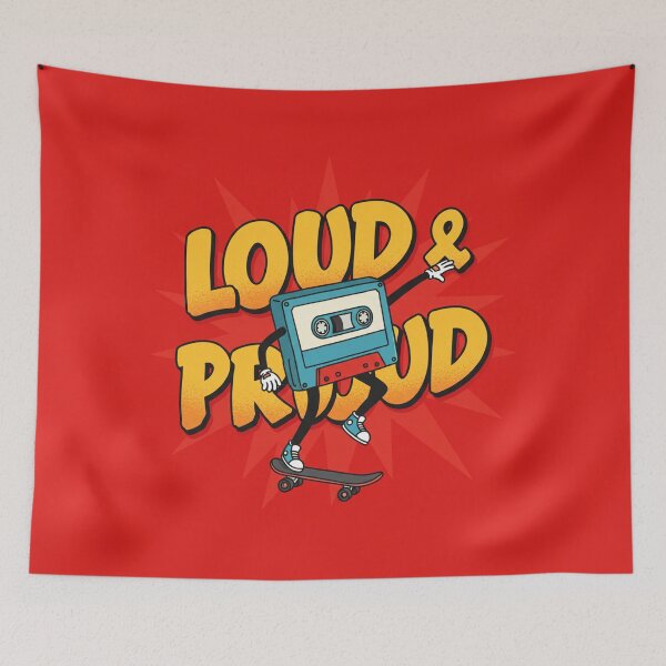 Item preview, Loud Cass designed and sold by Urbanskully.