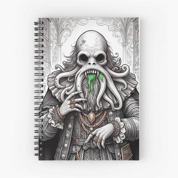 Item preview, Grimling Lord of dread Eldritch Cthulhu of Darkmere staring at you with his eyes of the void designed and sold by Vintage Designs +.